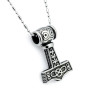 Antique Mjolnir Stainless Steel Necklace Pendant Antique Mjolnir Stainless Steel Necklace Pendant