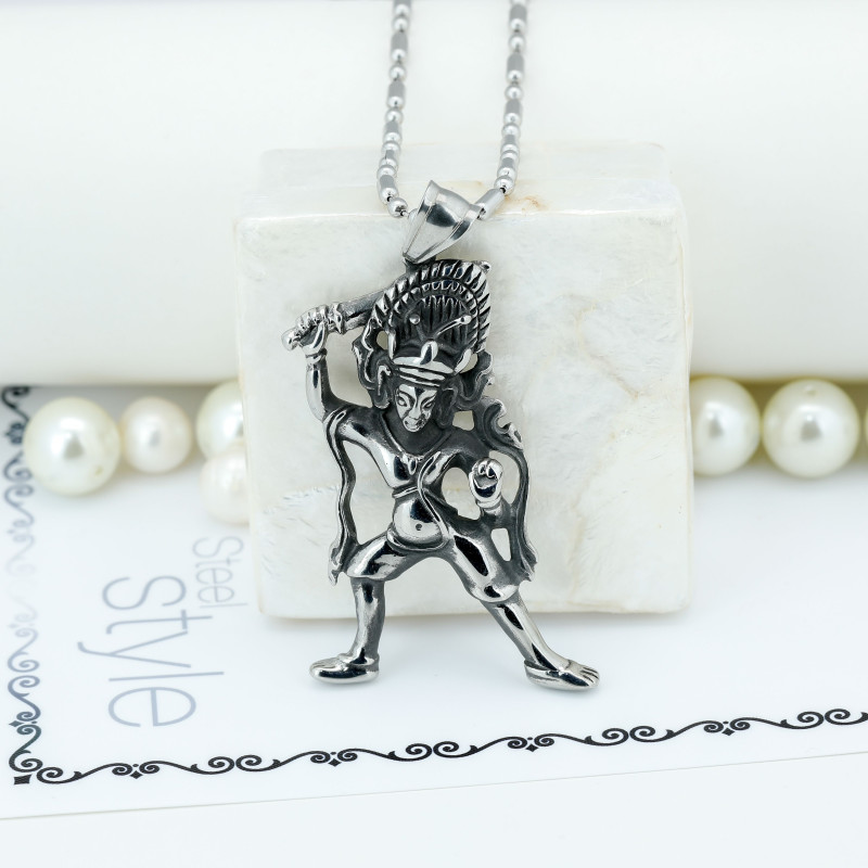 Ancient Warrior Stainless Steel Necklace Pendant Ancient Warrior Stainless Steel Necklace Pendant