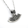 Antique Stormbreaker Steel Necklace Pendant
