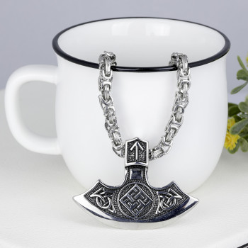 Antik stormbreaker Çelik Kolye Ucu Antik stormbreaker Çelik Kolye Ucu