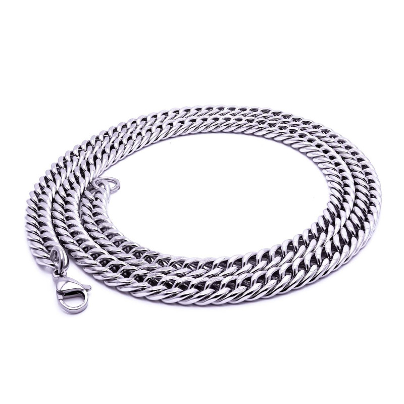 Balık Sırtı Çelik Erkek Kolye 1,6mm x 4mm
