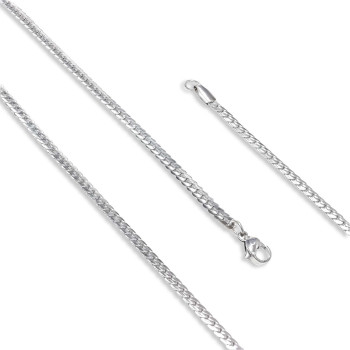 Balık Sırtı Çelik Kolye 0.8mm