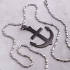 Anchor Sailor Figure Steel Necklace Pendant Anchor Sailor Figure Steel Necklace Pendant