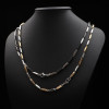 316L Stainless Steel Men's Necklace - Gold Tone 316L Stainless Steel Men's Necklace - Gold Tone
