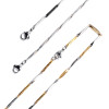 316L Stainless Steel Men's Necklace - Gold Tone 316L Stainless Steel Men's Necklace - Gold Tone