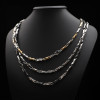 316L Black Stainless Steel Men's Necklace 316L Black Stainless Steel Men's Necklace