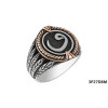 316L Stainless Steel Men's Ring - White Polished Finish