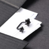 Çift Yıldız Taşsz Piercing