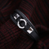 Bolt Figured 316L Stainless Steel and Genuine Multi-Layer Leather Bracelet Bolt Figured 316L Stainless Steel and Genuine Multi-Layer Leather Bracelet