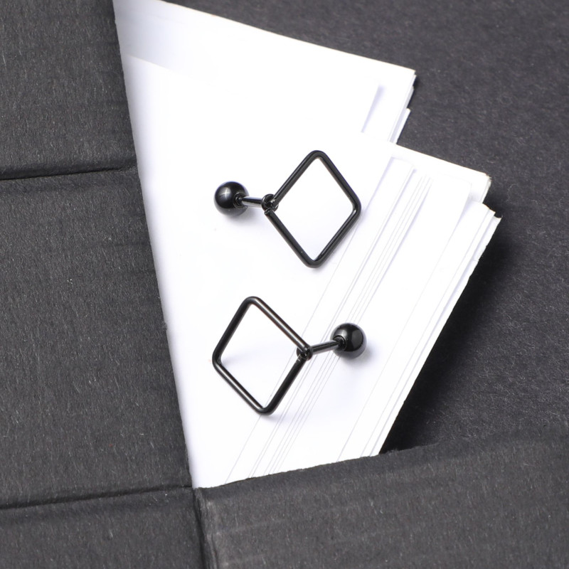 Delta Taşsız Tragus Çelik Piercing