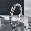 Diamond Cut Hematite and Steel Chain Men's Bracelet
