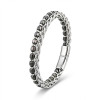 Diamond Cut Hematite and Steel Chain Men's Bracelet