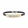 Galaxy Star Patterned Men's Steel Bracelet