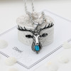 Deer Stainless Steel Pendant for Men - KUT072 Deer Stainless Steel Pendant for Men - KUT072