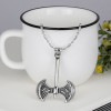 Double-Headed Destroyer Axe Stainless Steel Necklace Pendant Double-Headed Destroyer Axe Stainless Steel Necklace Pendant