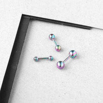 İkili Top Kaş Kulak Kıkırdak Piercing İkili Top Kaş Kulak Kıkırdak Piercing