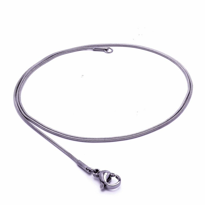 İnce Çelik Kolye 1mm