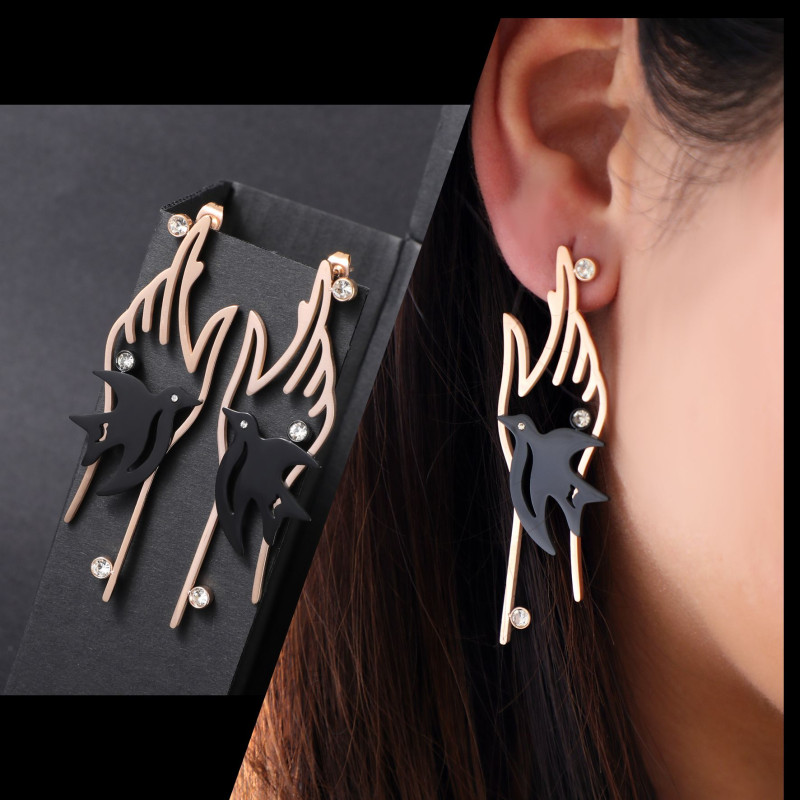 Kadın Çelik Küpe