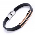 Toptan 316L Anti Alerjik Ve Hakiki Deri Çelik Bileklik Fiyatları