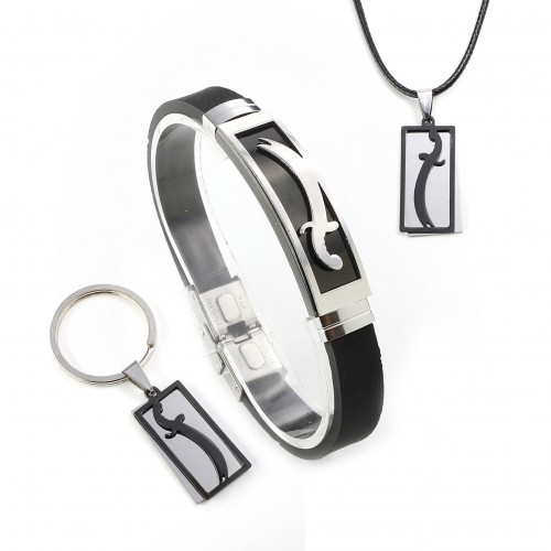 Zülfikar Kılıç Bileklik Kolye Anahtarlık Set