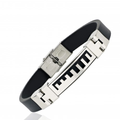 Piano Tuşları Çelik Bileklik