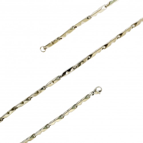 Erkek Çelik Kolye 3mm X 60cm