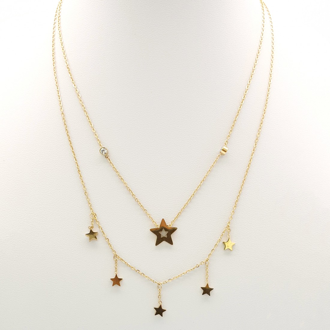 Kadın Çoklu Çelik Kolye