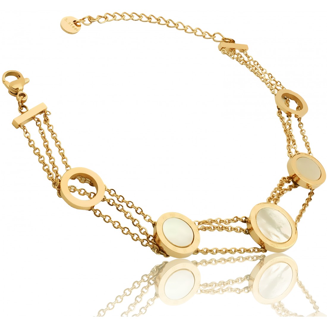 Kadın Çoklu Çelik Bileklik