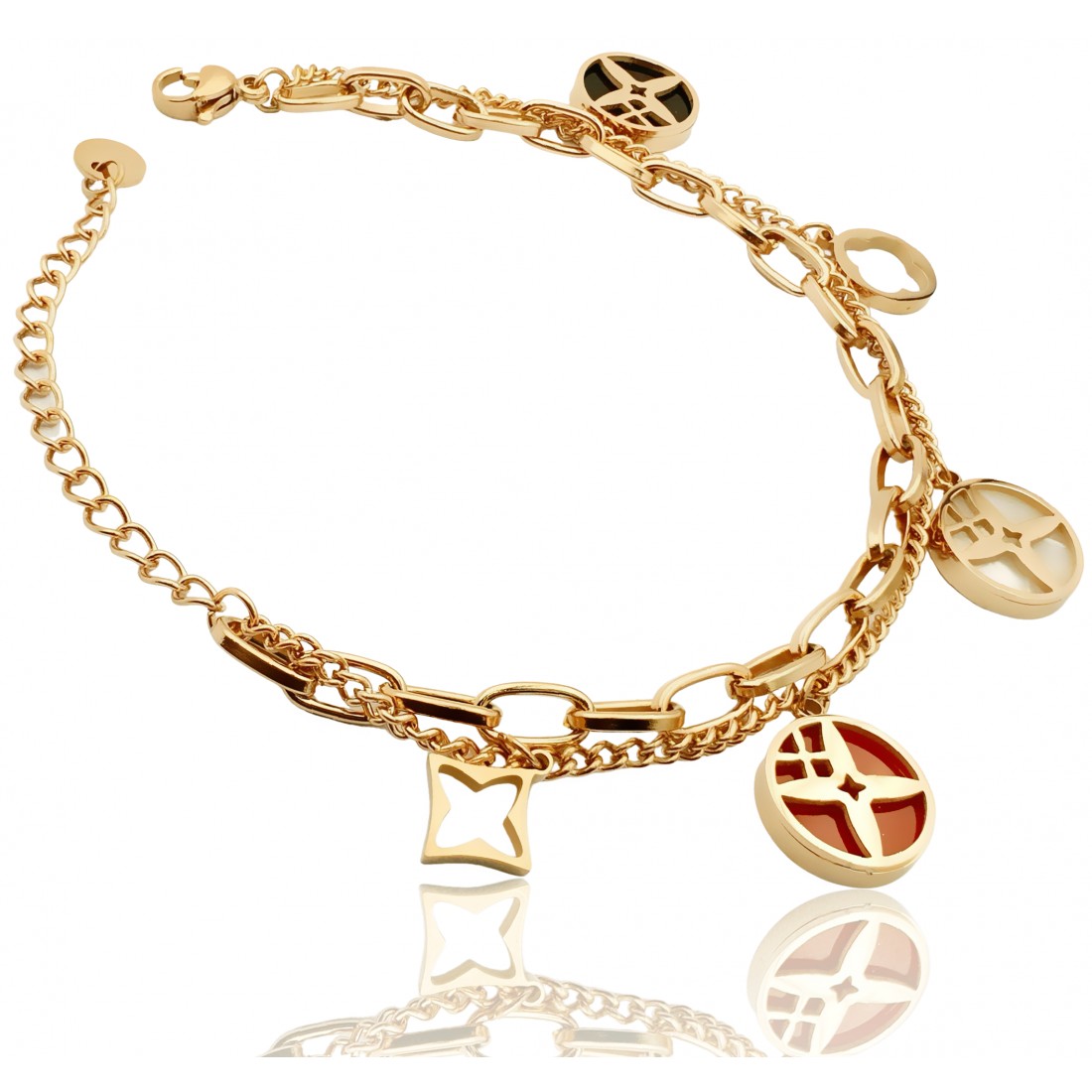 Kadın Çoklu Çelik Bileklik