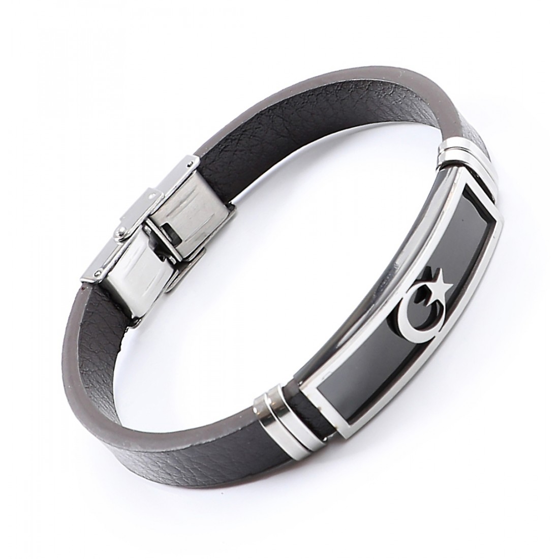 Türk Bayraklı Çelik Bileklik