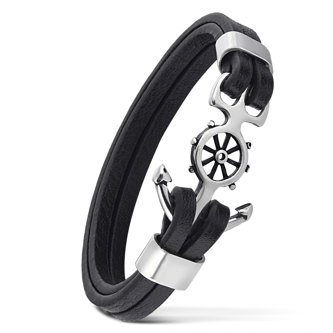 Gemi Çapası 316L Ayar Çelik Ve Orjinal Deri Billeklik