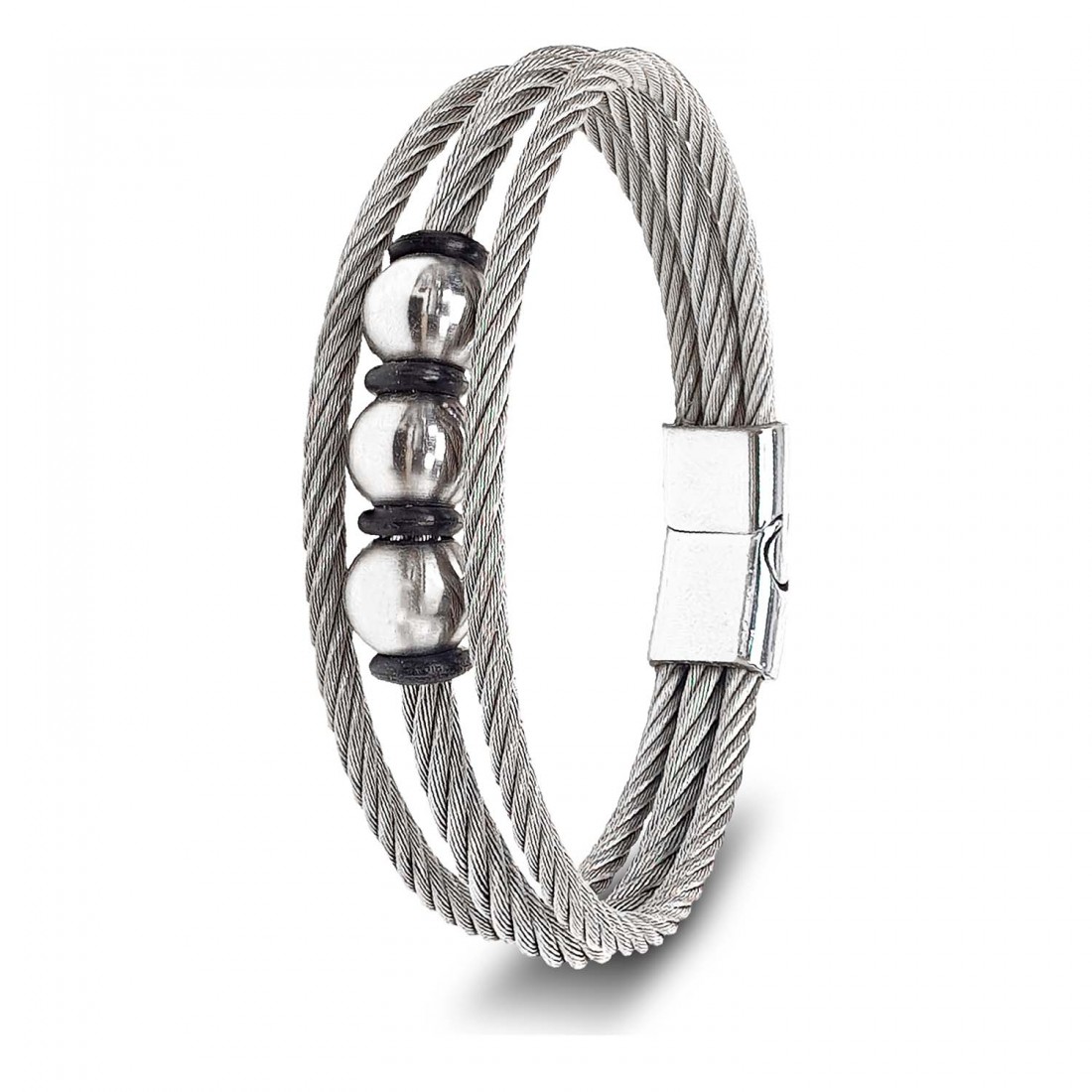 Çelik Halat Kordonlu Bileklik