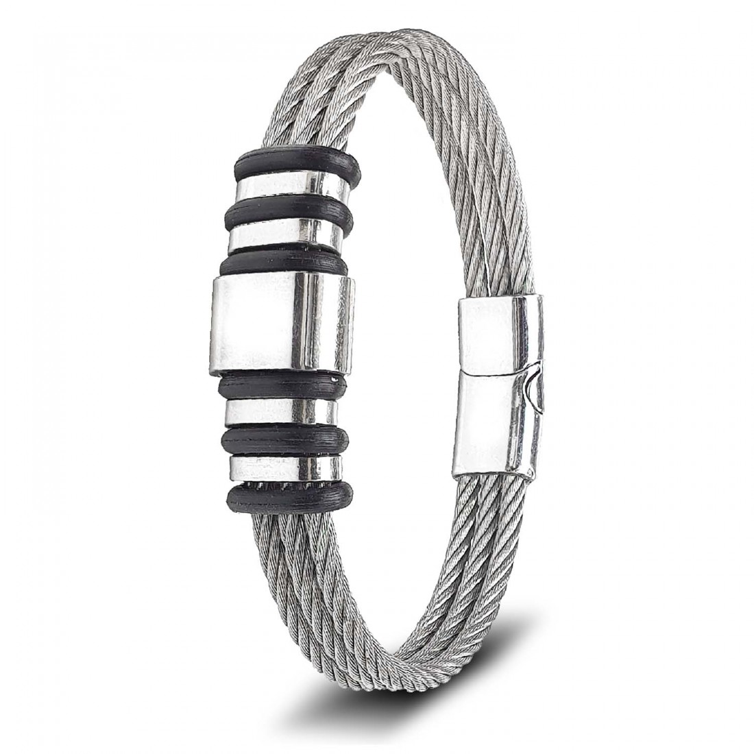 Çelik Halat Kordonlu Bileklik