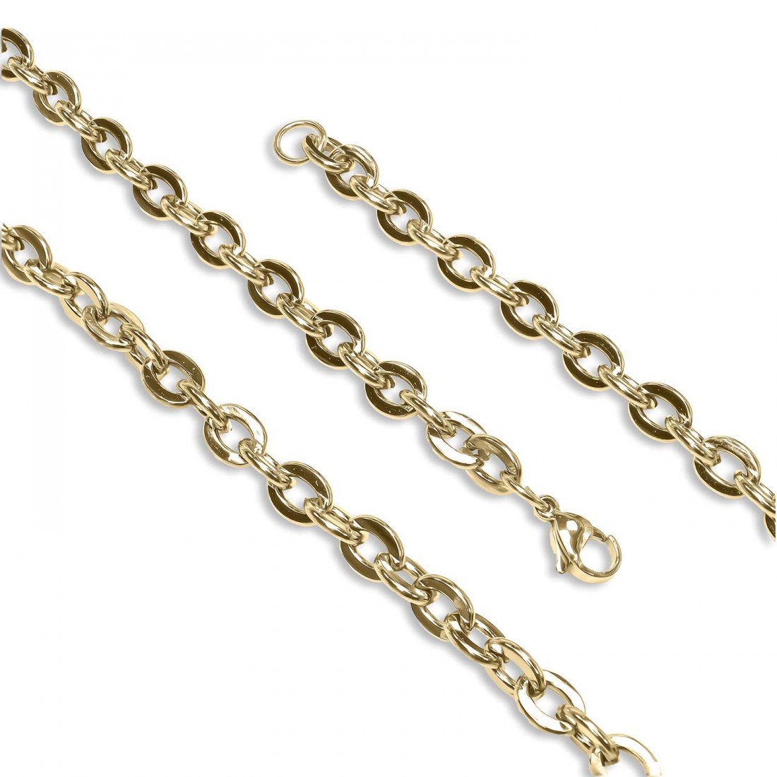 Mariner Çelik Kolye 1,6Mm X 6Mm