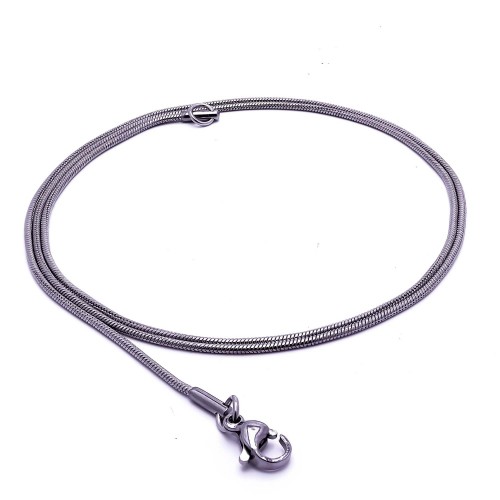 İnce Çelik Kolye 1mm