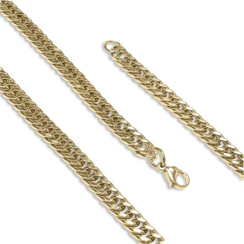 Balık Sırtı Çelik Erkek Kolye 1,6mm X 4mm