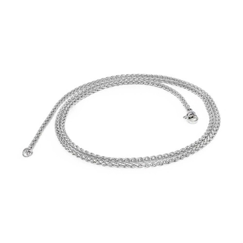 Çelik Kolye Beyaz 2.5mm