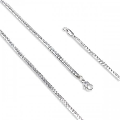 Balık Sırtı Çelik Kolye 0.8mm