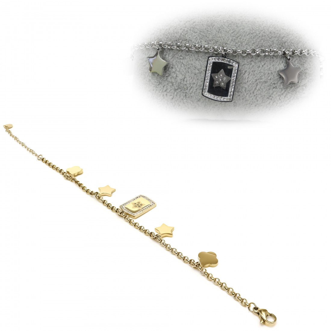 Yıldız Kadın Çelik Bileklik