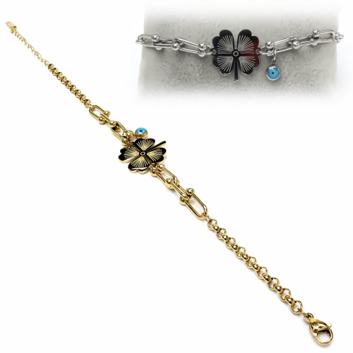 Yonca Kadın Çelik Bileklik