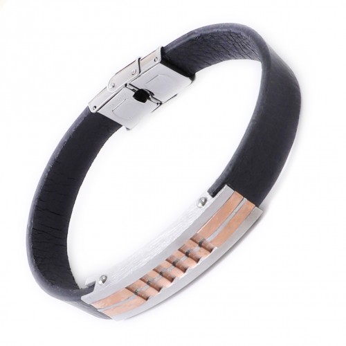 Hakiki Deri Ve 316L Ayar Çelik Billeklik