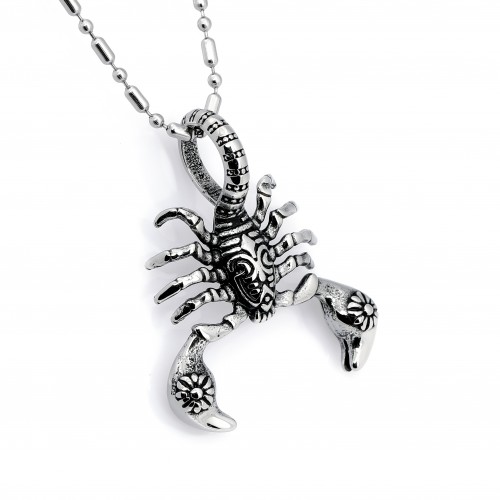 Akrep Çelik Kolye Ucu