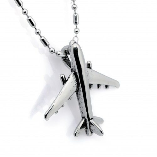 Uçak Çelik Kolye Ucu