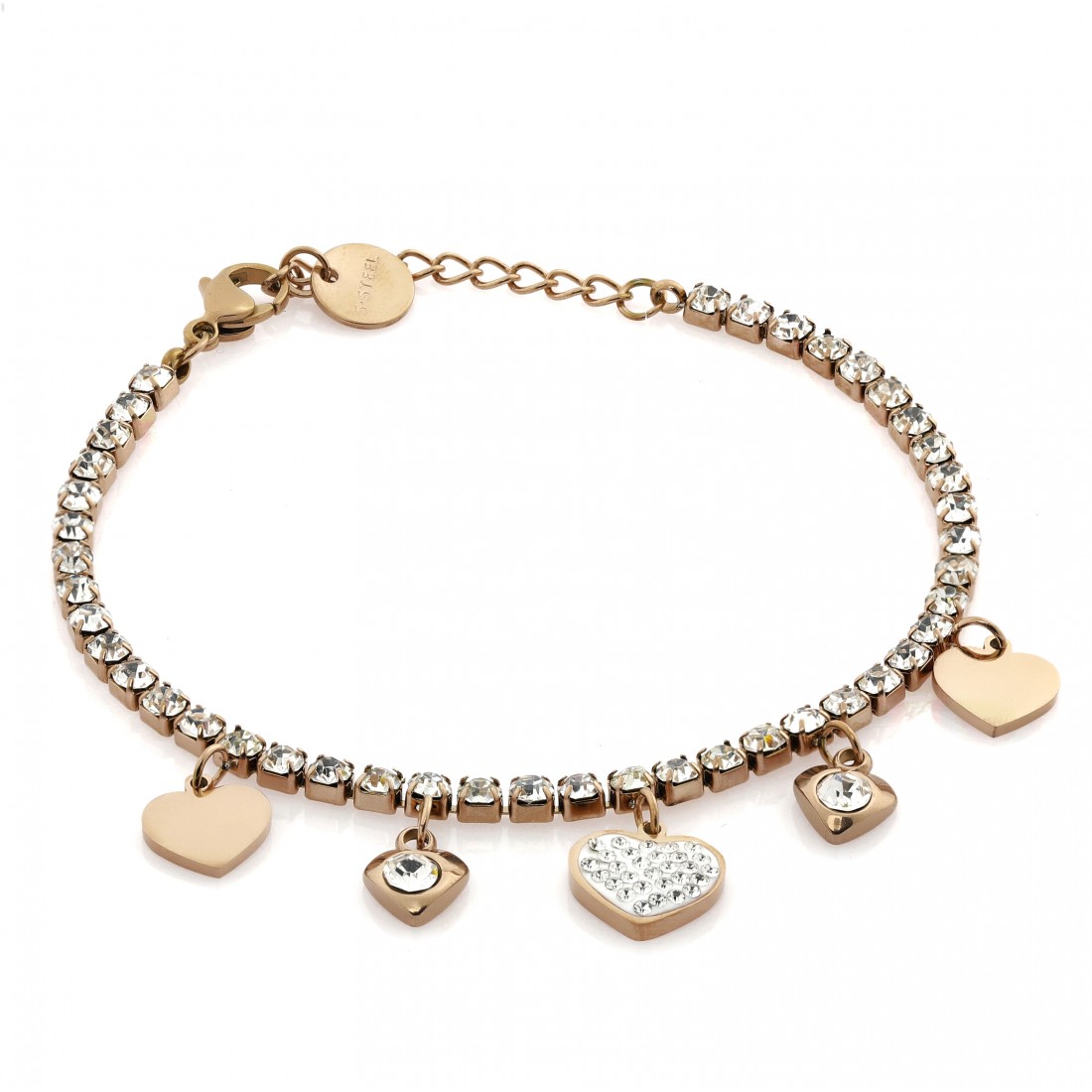 Toptan Kalp Pandora Su Yolu Çelik Bileklik Fiyatları