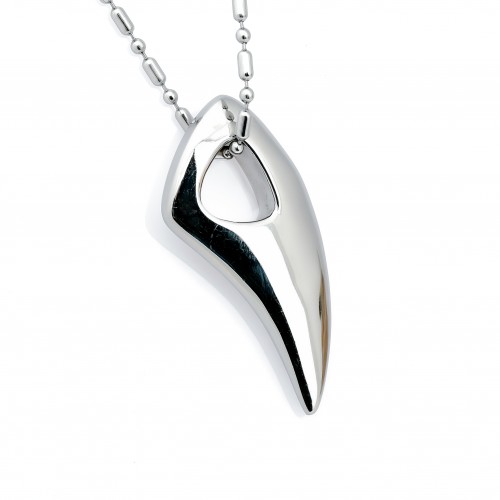 Köpekbalığı Dişi Çelik Kolye Ucu