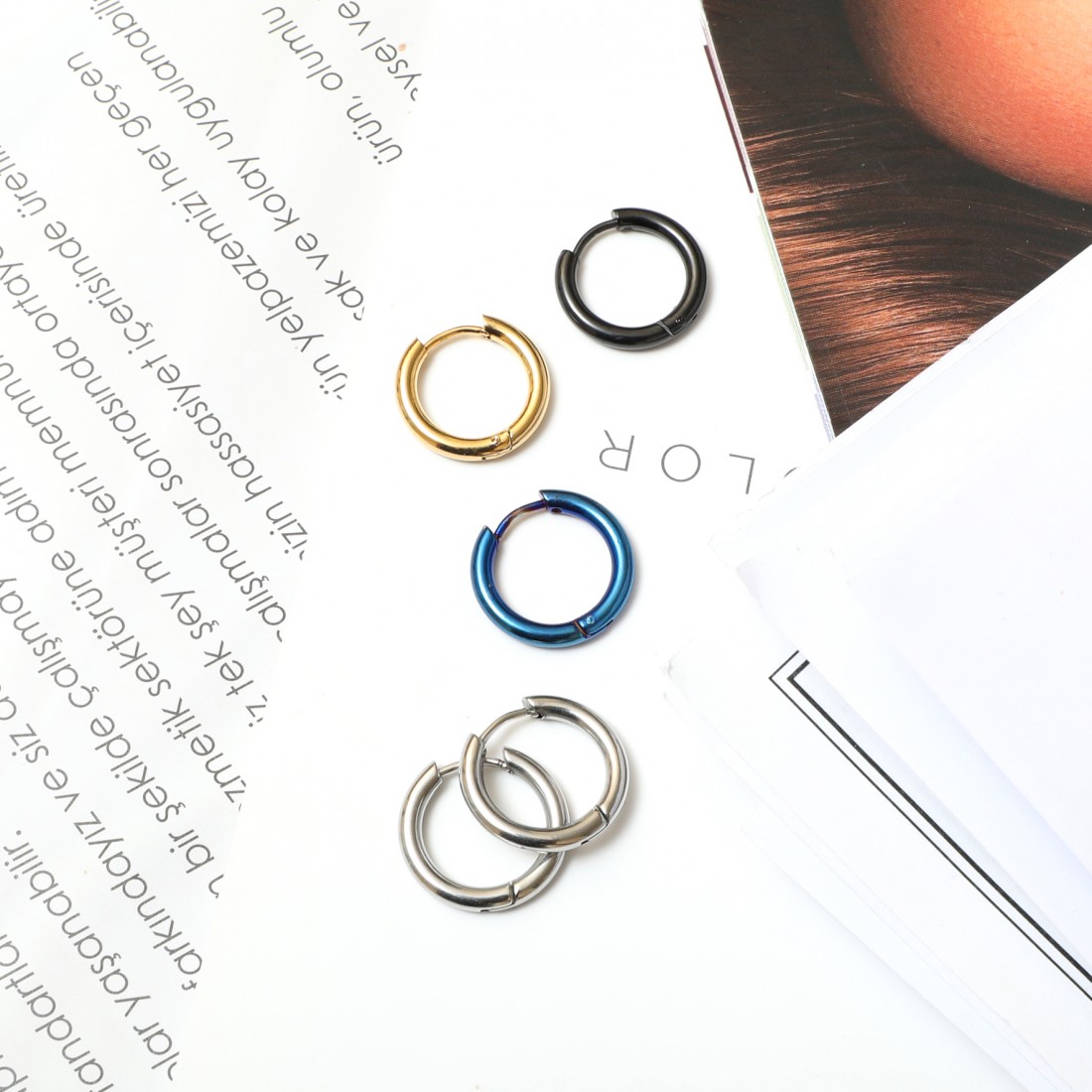 Toptan Yeni Halka Çelik Küpe Fiyatları