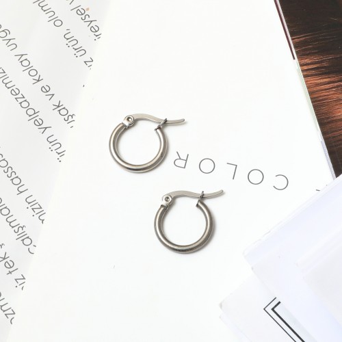 Küçük Halka Çelik Küpe