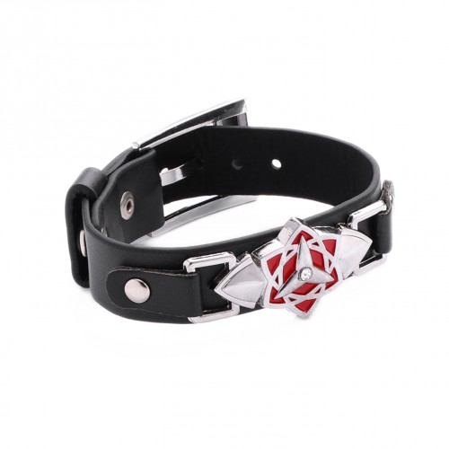 Naruto Uchiha Anime Deri Bileklik