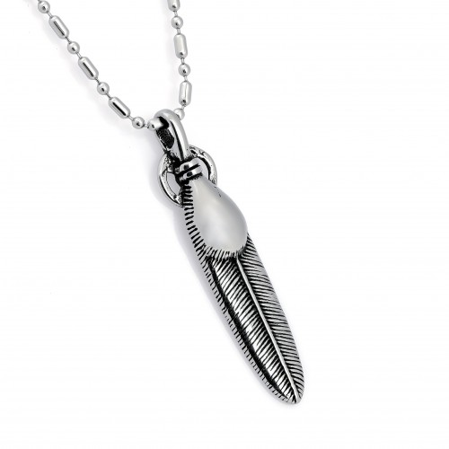 Keskin Tüy Çelik Kolye Ucu