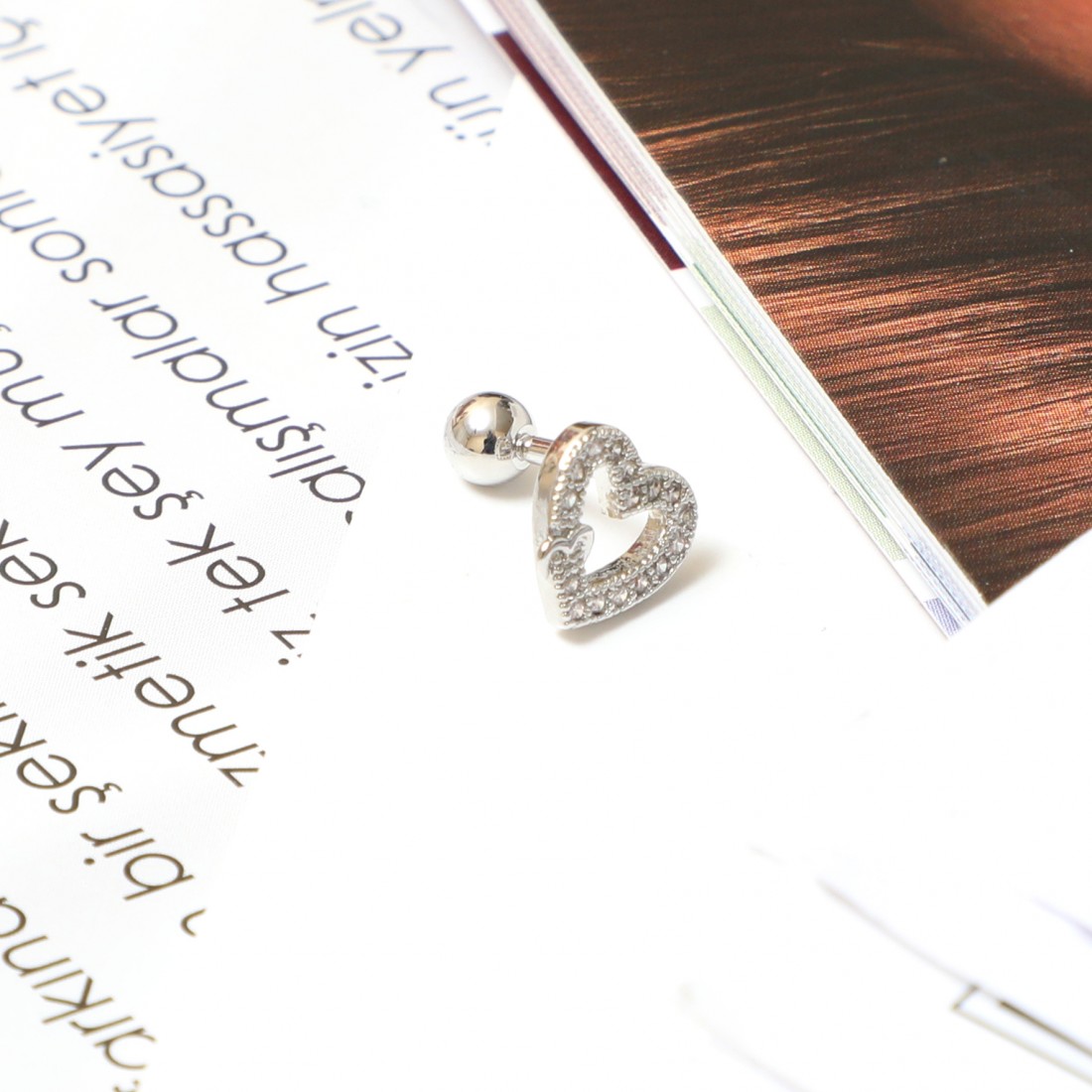 Toptan Kalp Tragus Piercing Fiyatları